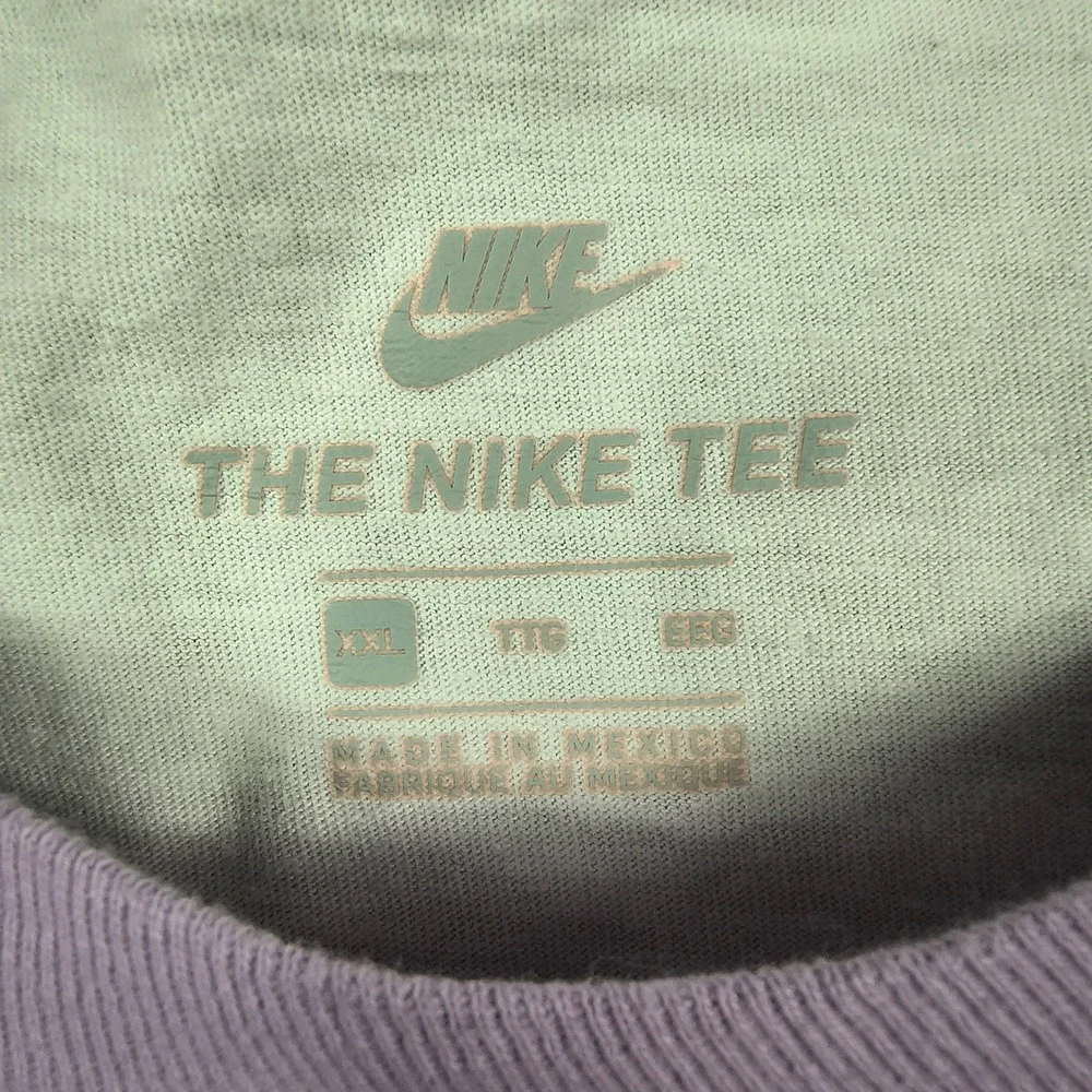 Nike Air Mens XXL Colorblock Graphic T-Shirt Retro 90s Style Multi-Color Tee